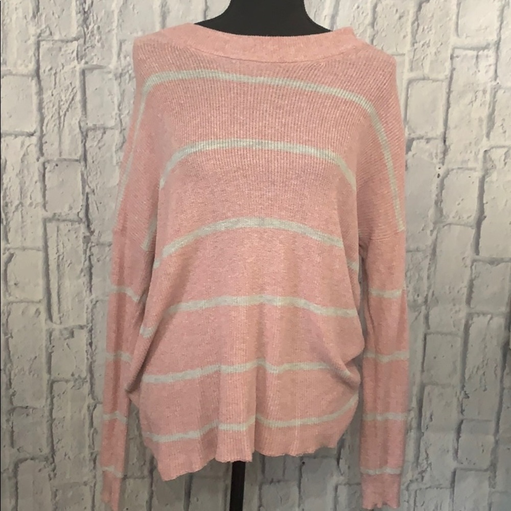Womens pink sweater